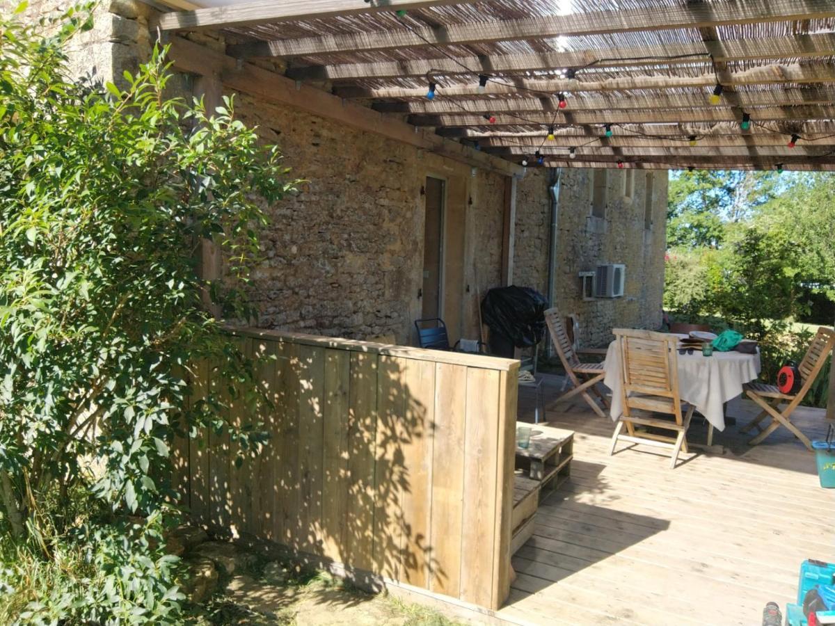 Chez Renou Et Prosperou Maison Typique Du Sarladait Saint-Genies Exterior foto